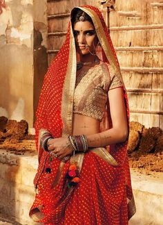 Bridal Dress of Uttar Pradesh