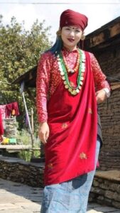 Women's Garhwali Dress