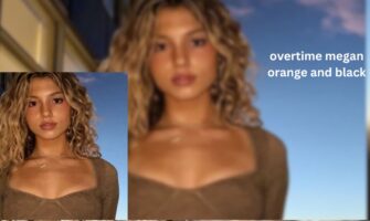 Overtime Megan: Orange and Black