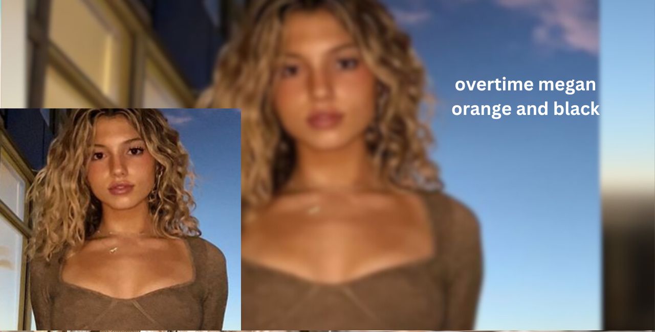 Overtime Megan: Orange and Black